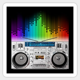 Boom Box Sticker